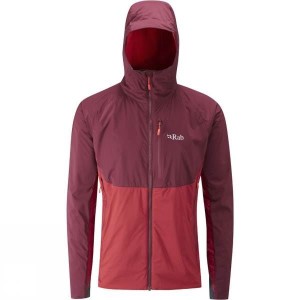 Men's Rab Alpha Direct Insulated Jackets Fuchsia / Red India | YX75-545