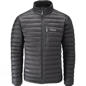 Men's Rab Microlight Insulated Jackets Black India | LZ62-509