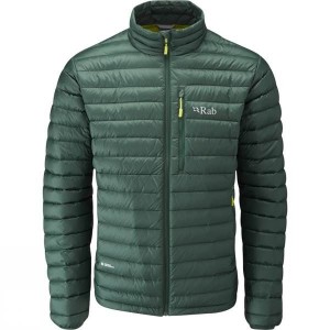 Men's Rab Microlight Insulated Jackets Green India | LS23-694