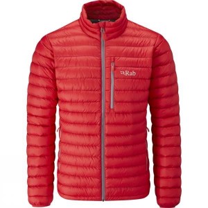 Men's Rab Microlight Insulated Jackets Red India | CT12-215