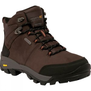 Men's Regatta Asheland Hiking Walking Boots Dark Brown India | DK81-663