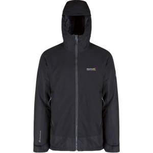 Men's Regatta Grisedale Hybrid Insulated Jackets Black India | OH00-805