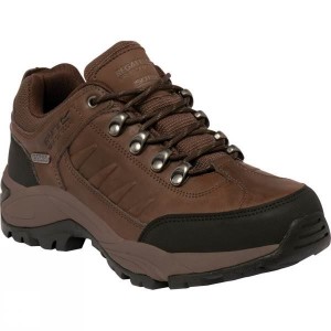 Men's Regatta Smithfield Walking Approach Shoes Brown / Black India | TA37-588