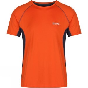 Men's Regatta Virda T Shirts Orange / Grey India | MC64-735