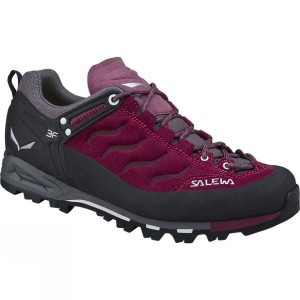 Men's Salewa Mountain Trainer Approach Shoes Fuchsia / Dark Grey India | TR89-338