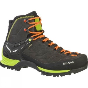 Men's Salewa Mountain Trainer Mid GTX Walking Boots Olive India | LK36-354