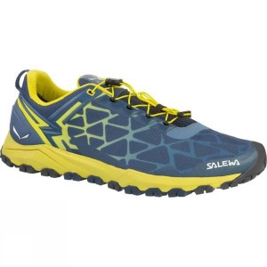 Men's Salewa Multi Track Approach Shoes Blue / Green India | JT38-401