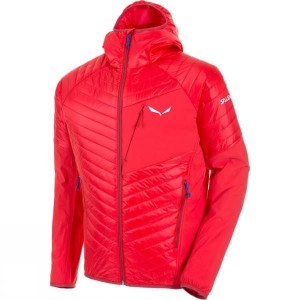 Men's Salewa Ortles Hybrid 2 PrimaLoft Insulated Jackets Red India | OW26-665