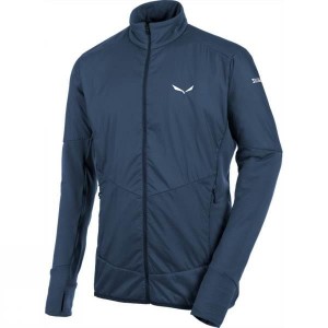 Men's Salewa Pedroc Polartec Alpha Insulated Jackets Dark Blue India | CS95-338