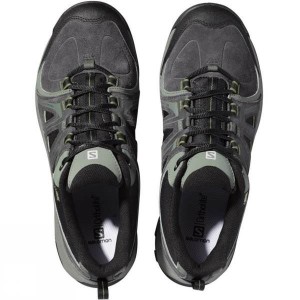 Men's Salomon Evasion GTX Approach Shoes Grey India | RB21-892