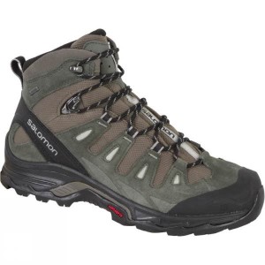 Men's Salomon Quest Prime GTX Walking Boots Olive India | LW49-570