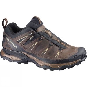 Men's Salomon X Ultra LTR GTX Approach Shoes Brown India | KE71-763