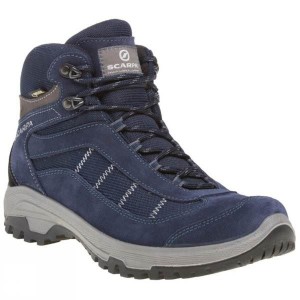 Men's Scarpa Bora GTX Walking Boots Purple / Grey India | QZ00-198