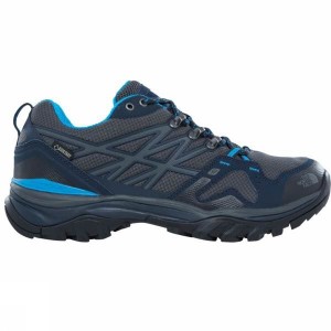 Men's The North Face Hedgehog Fastpack GTX Approach Shoes Dark Grey India | FC76-201