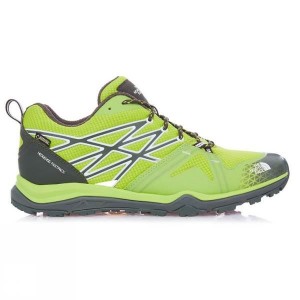 Men's The North Face Hedgehog Fastpack Lite GTX Boot Approach Shoes Green / White India | XN21-687