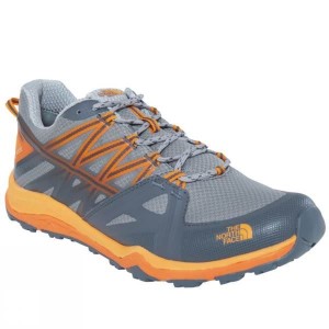 Men's The North Face Hedgehog Fastpack Lite II GTX Approach Shoes Black / Orange India | TD23-179