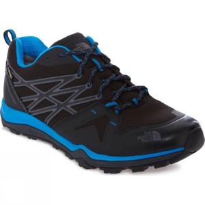 Men's The North Face Hedgehog Fastpack Lite GTX Boot Approach Shoes Blue / Black India | MF31-523