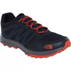 Men's The North Face Litewave Fastpack Approach Shoes Grey / Orange India | CM71-281