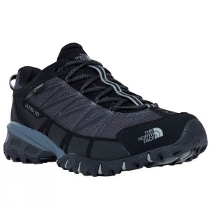 Men's The North Face Ultra 110 GTX Approach Shoes Black / Purple India | XG14-290