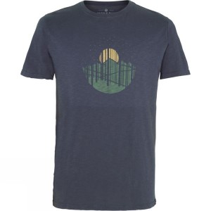 Men's United By Blue Woods T Shirts Navy India | OY24-233