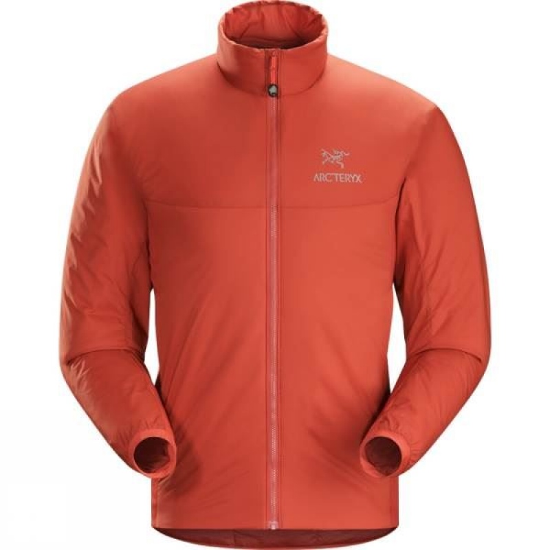 Men\'s Arc\'teryx Atom LT Insulated Jackets Orange India | UH61-986