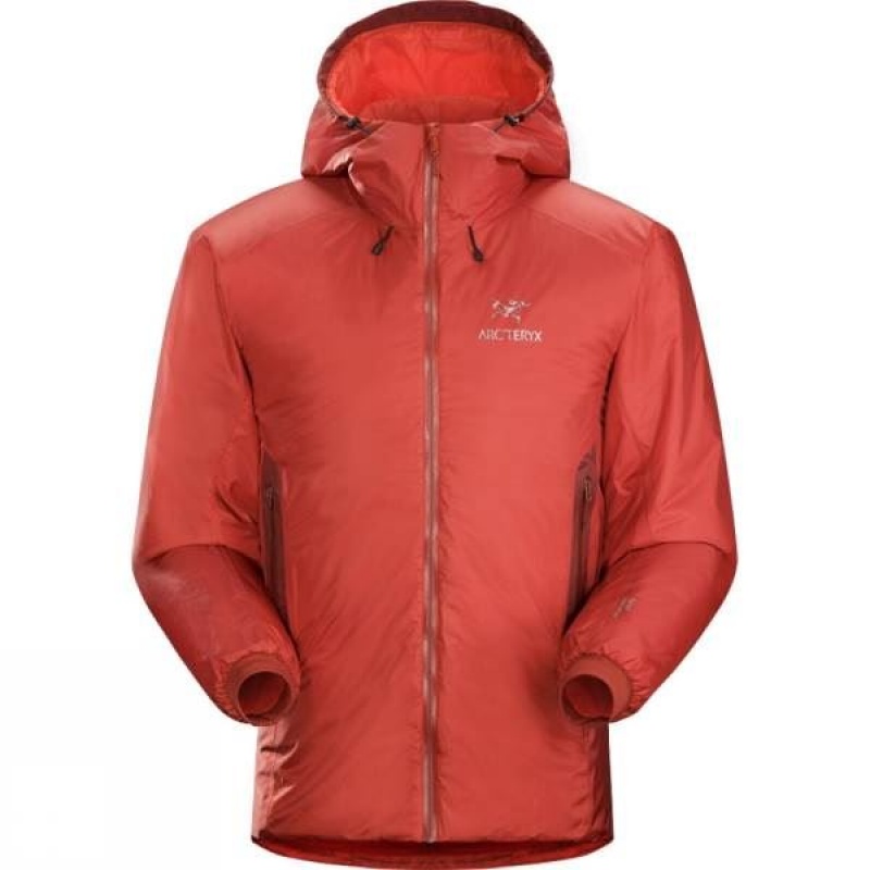 Men\'s Arc\'teryx Nuclei AR Insulated Jackets Red India | KG43-535