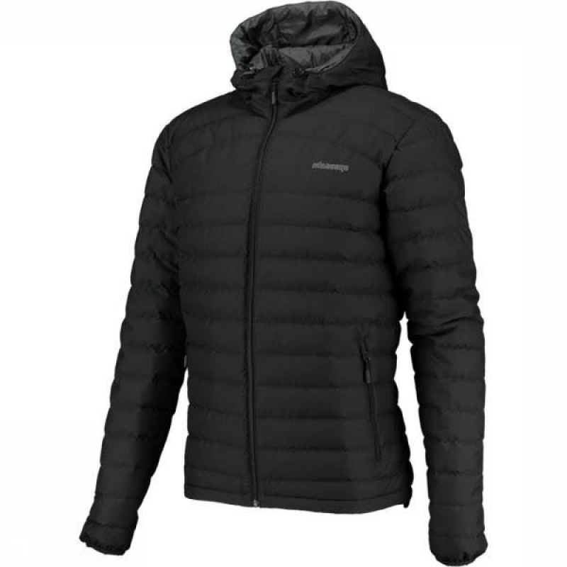 Men's Ayacucho Atlas III Hooded Down Insulated Jackets Black India | WH84-420