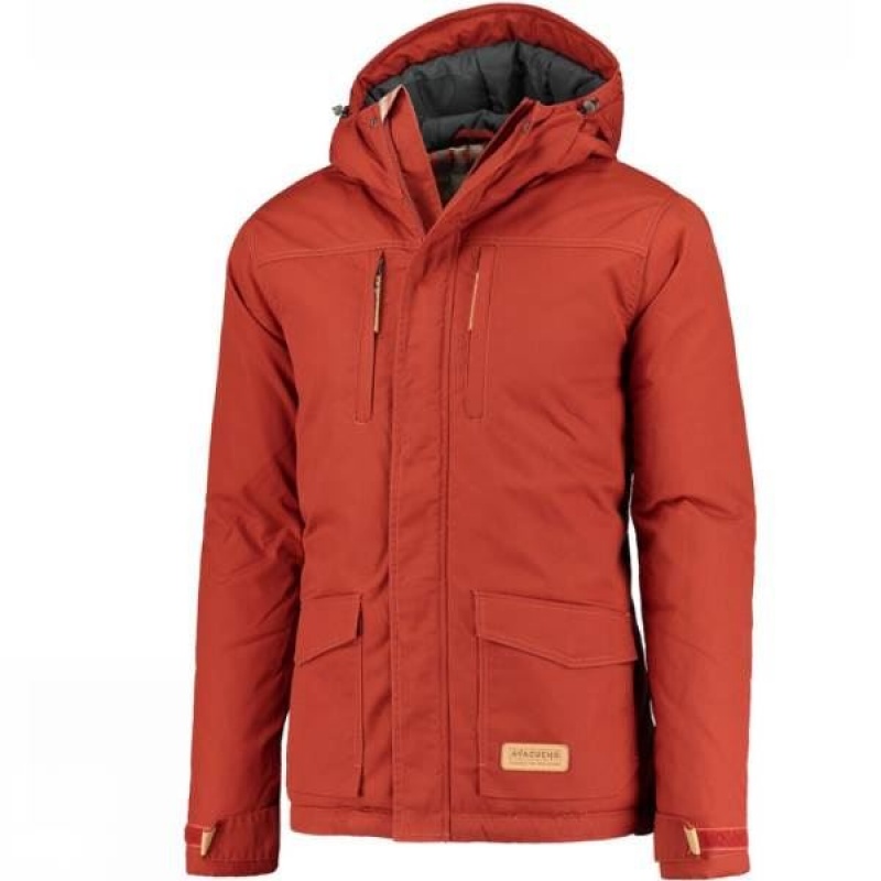 Men's Ayacucho Highland Winter Insulated Jackets Orange India | AO17-634