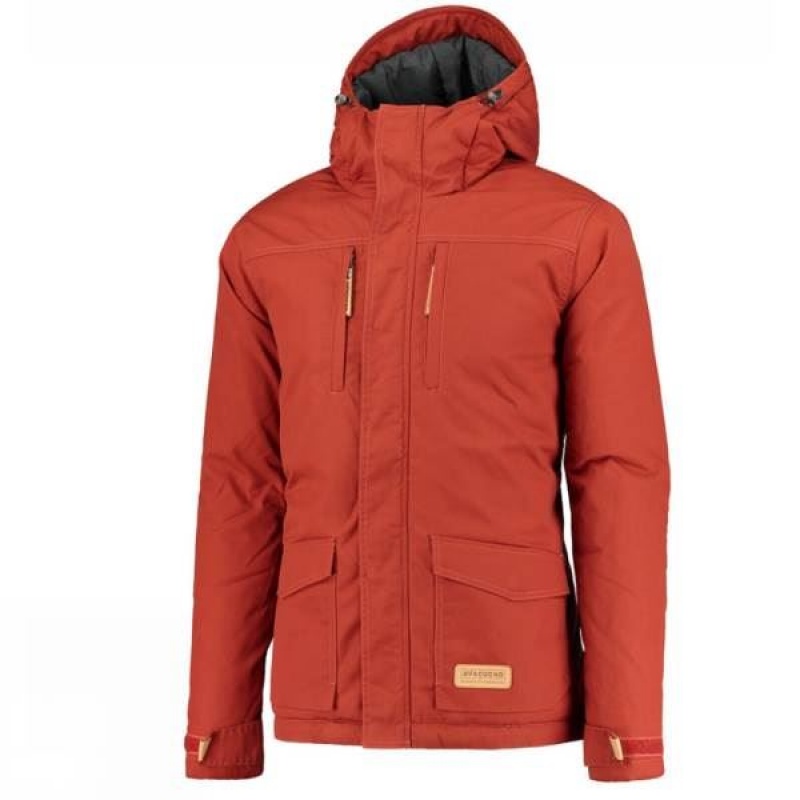 Men's Ayacucho Highland Winter Insulated Jackets Orange India | AO17-634