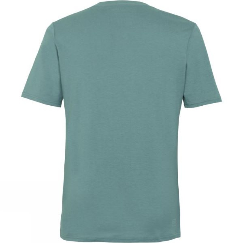 Men's Ayacucho Outdoor T Shirts Green India | IO85-654