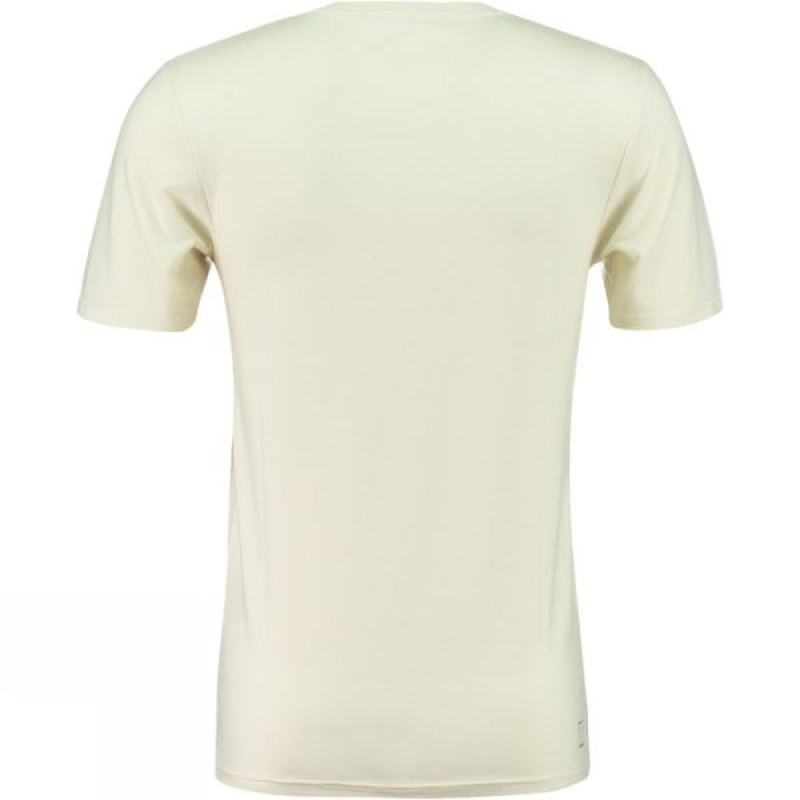 Men's Ayacucho Pocket T Shirts Beige India | JH38-533