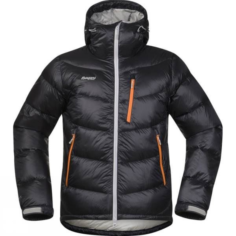 Men\'s Bergans Memurutind Down Insulated Jackets Black India | HS40-461