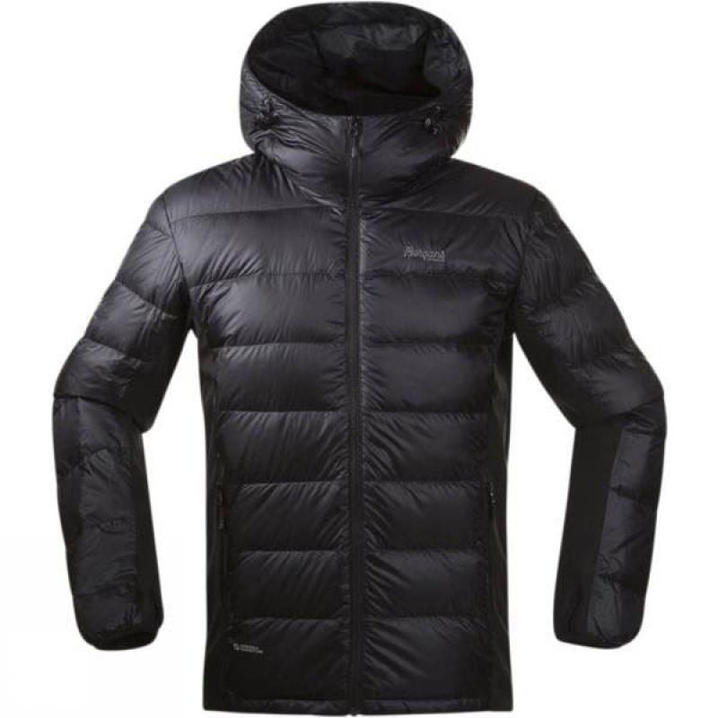 Men\'s Bergans Myre Down Insulated Jackets Dark Grey India | PN67-258