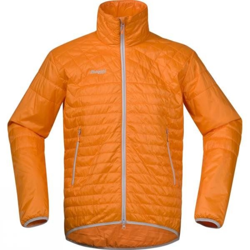 Men\'s Bergans Uranostind Insulated Jackets Orange India | YZ59-595