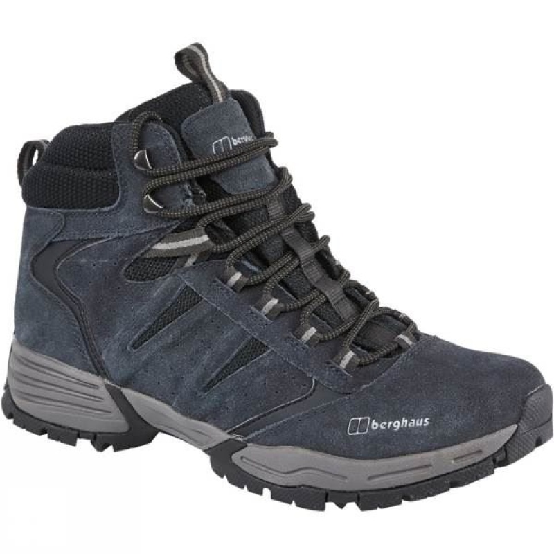 Men\'s Berghaus Expeditor AQ Trek Tech Walking Boots Grey India | RN49-801