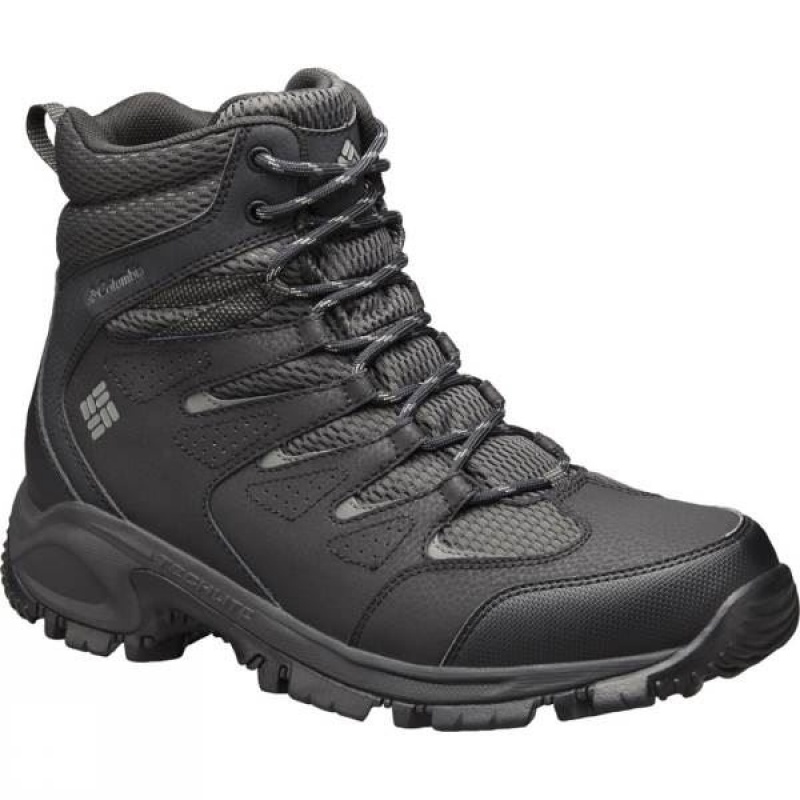 Men\'s Columbia Gunnison Walking Boots Grey / Deep Grey India | AJ55-826