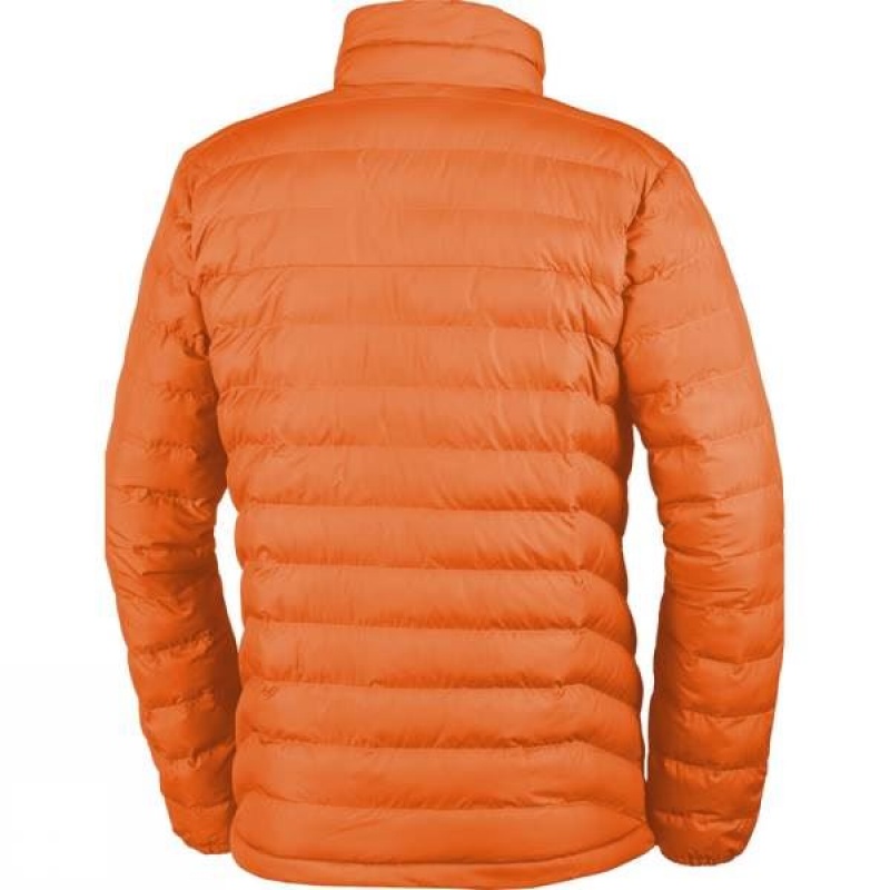 Men's Columbia Powder Lite Insulated Jackets Orange India | VR72-030