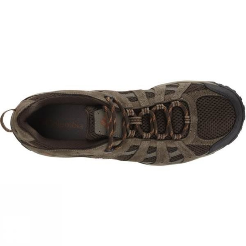 Men's Columbia Redmond Approach Shoes Dark Brown India | UK43-673