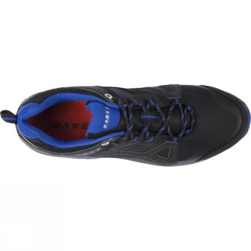 Men's Dare 2 b Cohesion Low Approach Shoes Black / Blue India | JA17-781