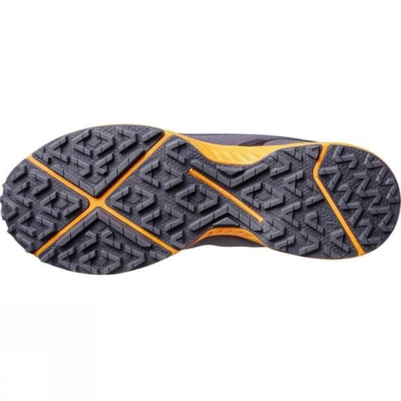 Men's Haglofs Gram Comp II Approach Shoes Dark Grey / Yellow India | FW03-881