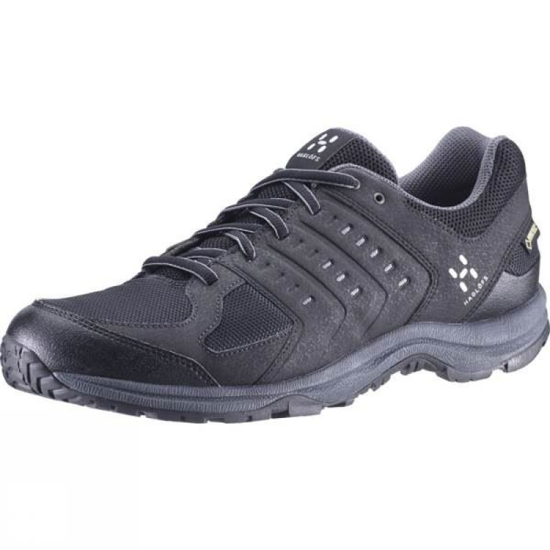 Men\'s Haglofs Incus GT Approach Shoes Dark Grey India | GH28-436