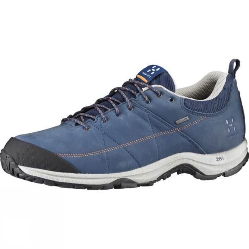 Men\'s Haglofs Mistral GT Approach Shoes Blue India | GH75-868