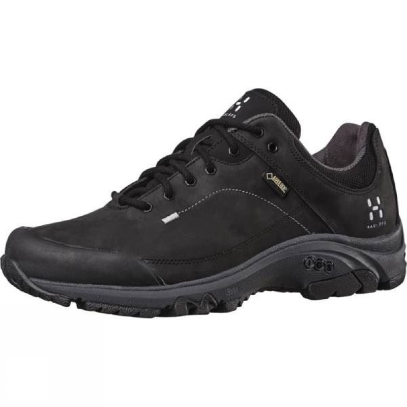 Men\'s Haglofs Ridge II GT Approach Shoes Black India | IJ15-134