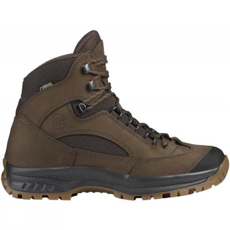 Men's Hanwag Banks II GTX Walking Boots Brown India | DO73-492