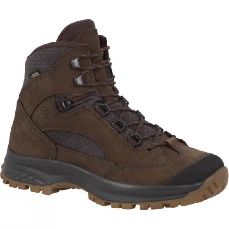 Men\'s Hanwag Banks II GTX Walking Boots Brown India | DO73-492