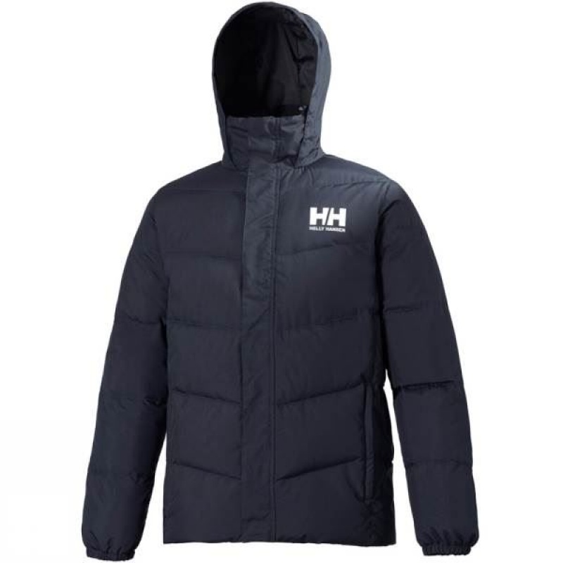 Men\'s Helly Hansen Dubliner Down Insulated Jackets Navy India | JL83-704