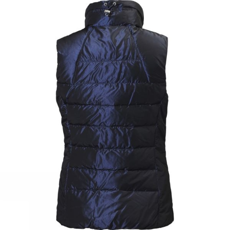 Men's Helly Hansen Iona Down Vest Insulated Jackets Purple India | UK60-492