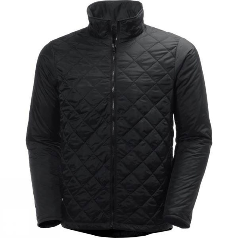 Men's Helly Hansen Mercer CIS Coat Insulated Jackets Black India | CR80-199