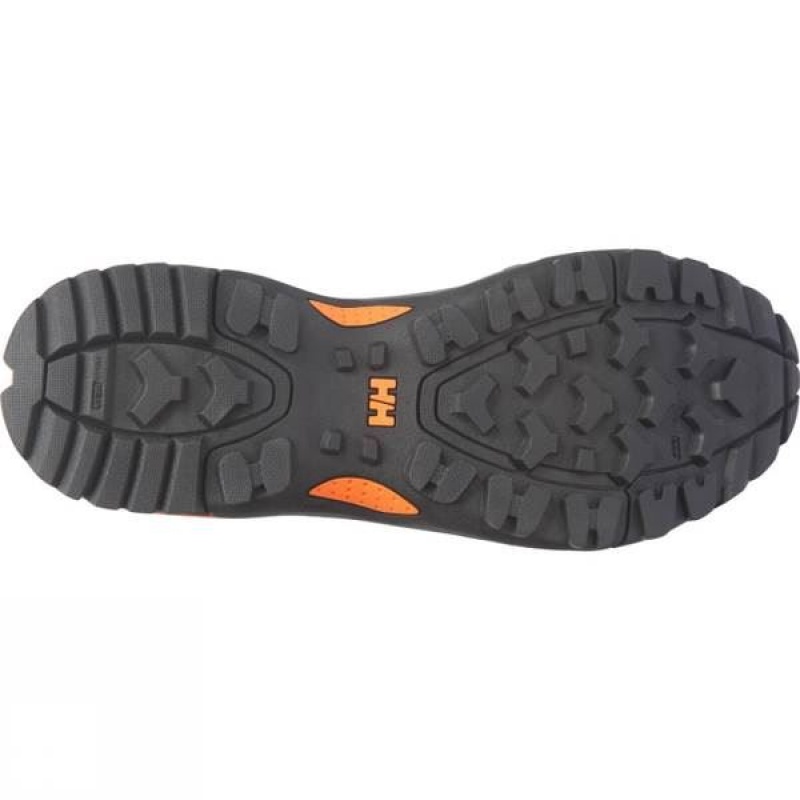 Men's Helly Hansen Odin Flow Hiker HT Walking Boots Black / Orange India | OY38-023