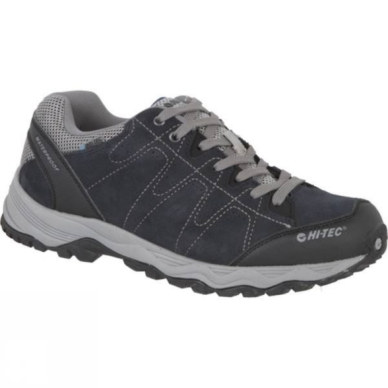 Men\'s Hi-Tec Libero II WP Approach Shoes Dark Grey India | OY64-968